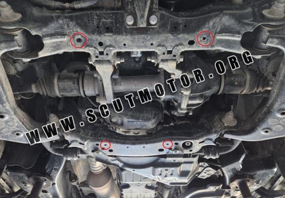 Scut motor și grup față din aluminiu Toyota Land Cruiser 250