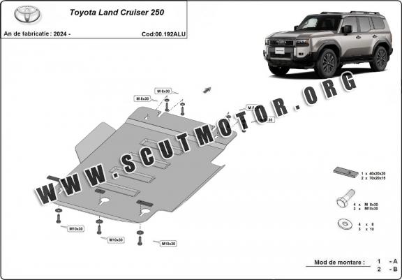 Scut cutie de viteză din aluminiu Toyota Land Cruiser 250