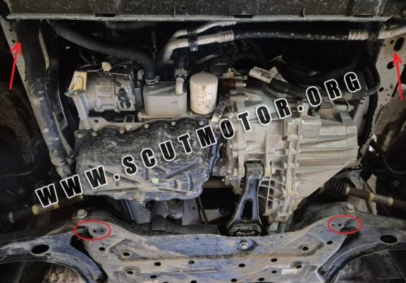 Scut motor metalic Ford Transit - tractiune fata