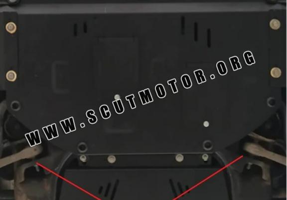 Scut motor metalic Audi A4 B5