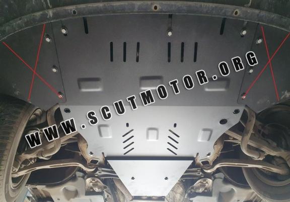 Scut motor metalic Audi A6, fără laterale