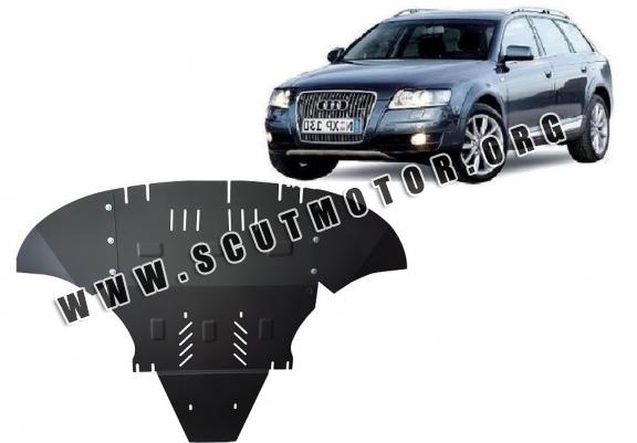 Scut motor metalic Audi A6 Allroad cu lateral