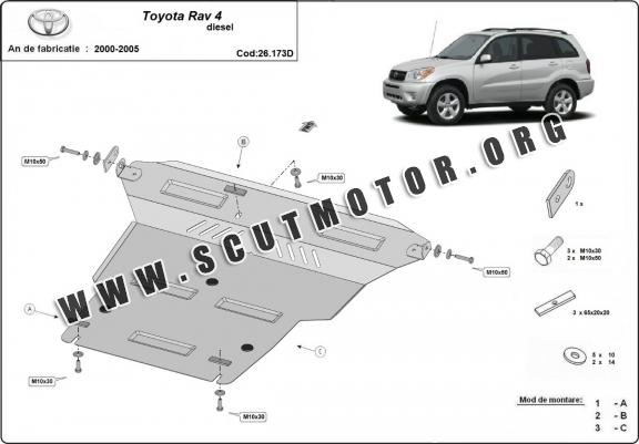 Scut motor metalic Toyota Rav4 Diesel