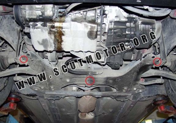 Scut motor metalic Peugeot 406