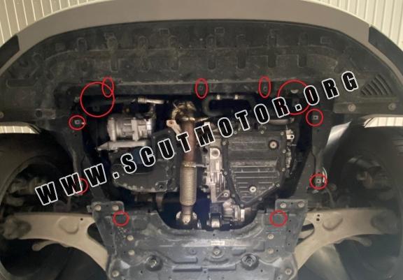 Scut motor metalic Fiat 600