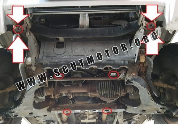 Scut motor metalic Mitsubishi Pajero III (V60, V70)