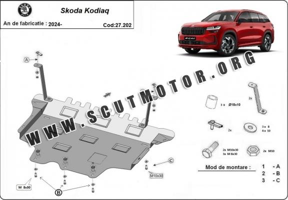 Scut motor metalic Skoda Kodiaq
