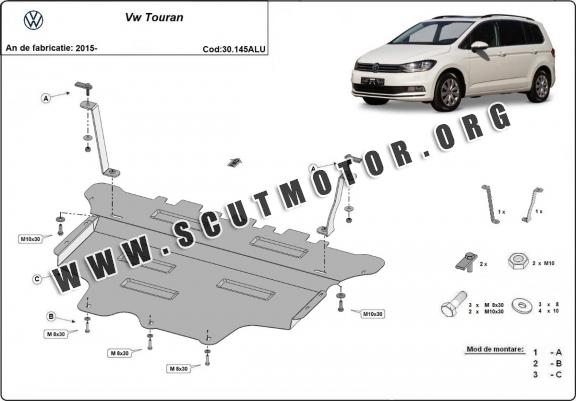 Scut motor din aluminiu Volkswagen Touran