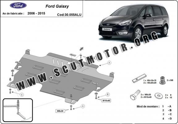 Scut motor din aluminiu Ford Galaxy 2