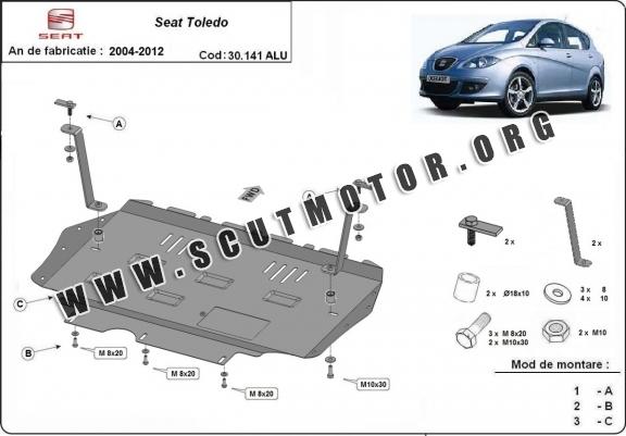 Scut motor din aluminiu Seat Toledo