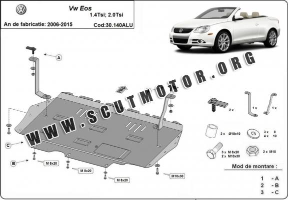 Scut motor din aluminiu Volkswagen Eos