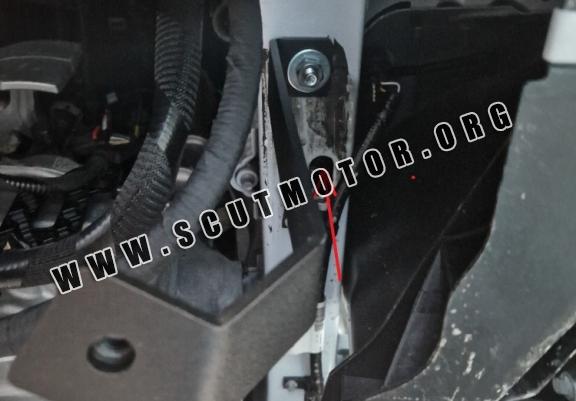 Scut motor din aluminiu Volkswagen Transporter T7