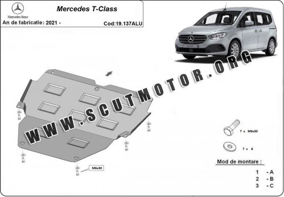 Scut motor din aluminiu Mercedes T-Class
