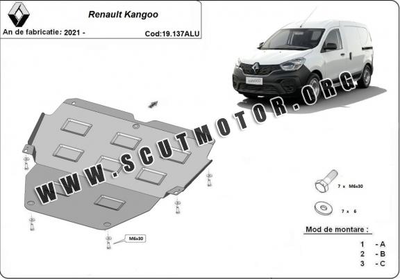 Scut motor din aluminiu Renault Kangoo