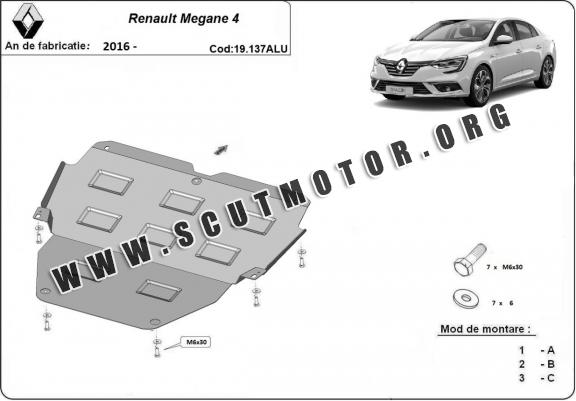 Scut motor din aluminiu Renault Megane IV