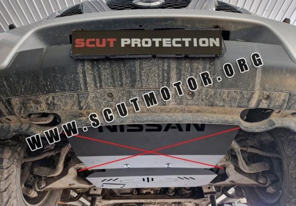 Scut motor din aluminiu Nissan Navara