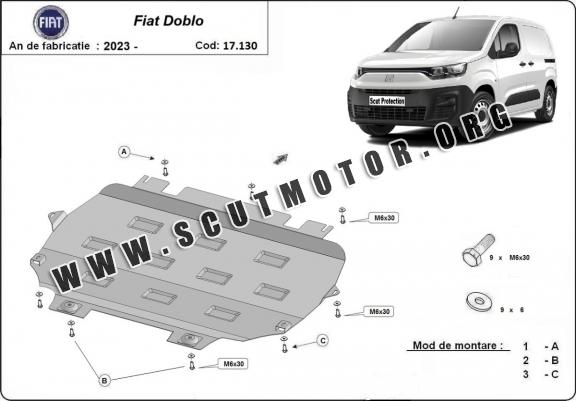 Scut motor metalic Fiat Doblo