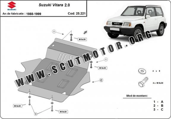 Scut motor metalic Suzuki Vitara 2.0