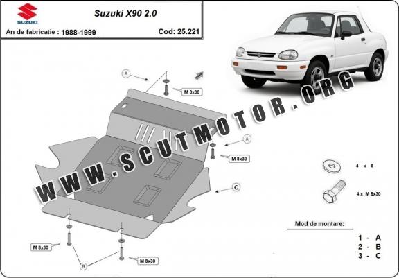 Scut motor metalic Suzuki X90 2.0