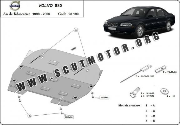 Scut motor metalic Volvo S80