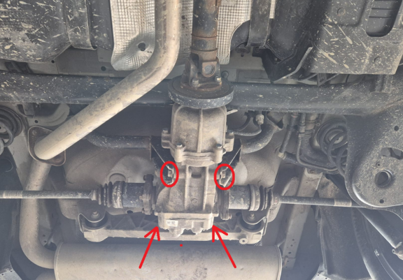 Scut diferențial din aluminiu Suzuki S-Cross