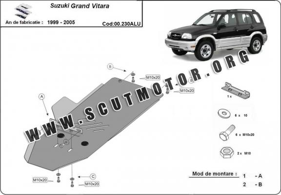 Scut cutie de viteză din aluminiu Suzuki Grand Vitara
