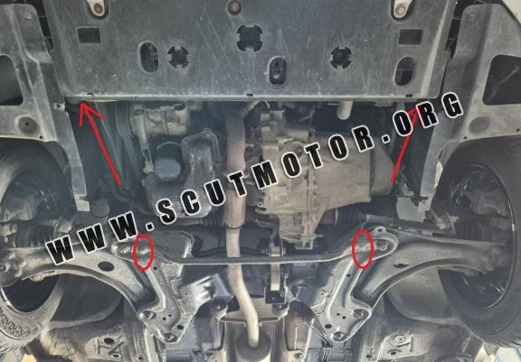 Scut motor metalic Citroen C2