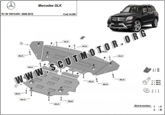 Scut motor metalic Mercedes GLK X253