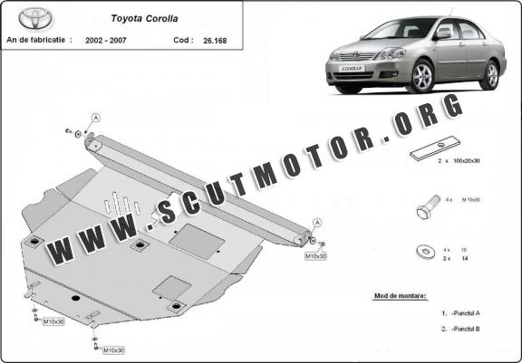 Scut motor metalic Toyota Corolla