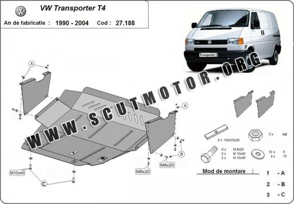 Scut motor metalic VW Transporter T4 Caravelle