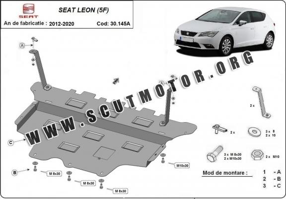Scut motor metalic Seat Leon 3