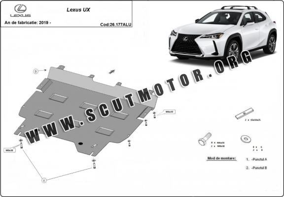 Scut motor din aluminiu Lexus UX
