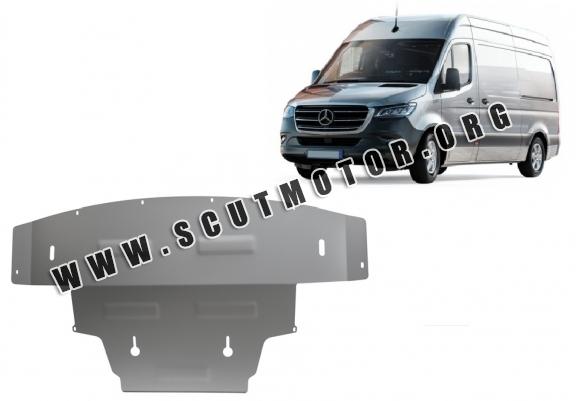 Scut motor din aluminiu Mercedes Sprinter - Tracțiune spate