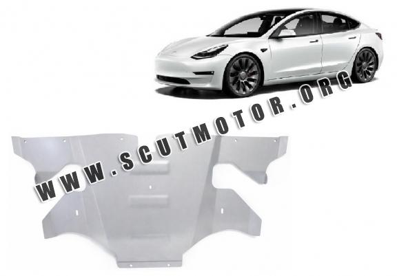 Scut motor spate din aluminiu Tesla Model 3 AWD