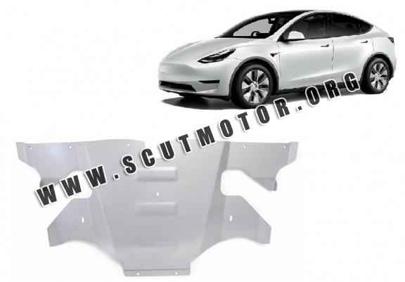 Scut motor spate din aluminiu Tesla Model Y AWD