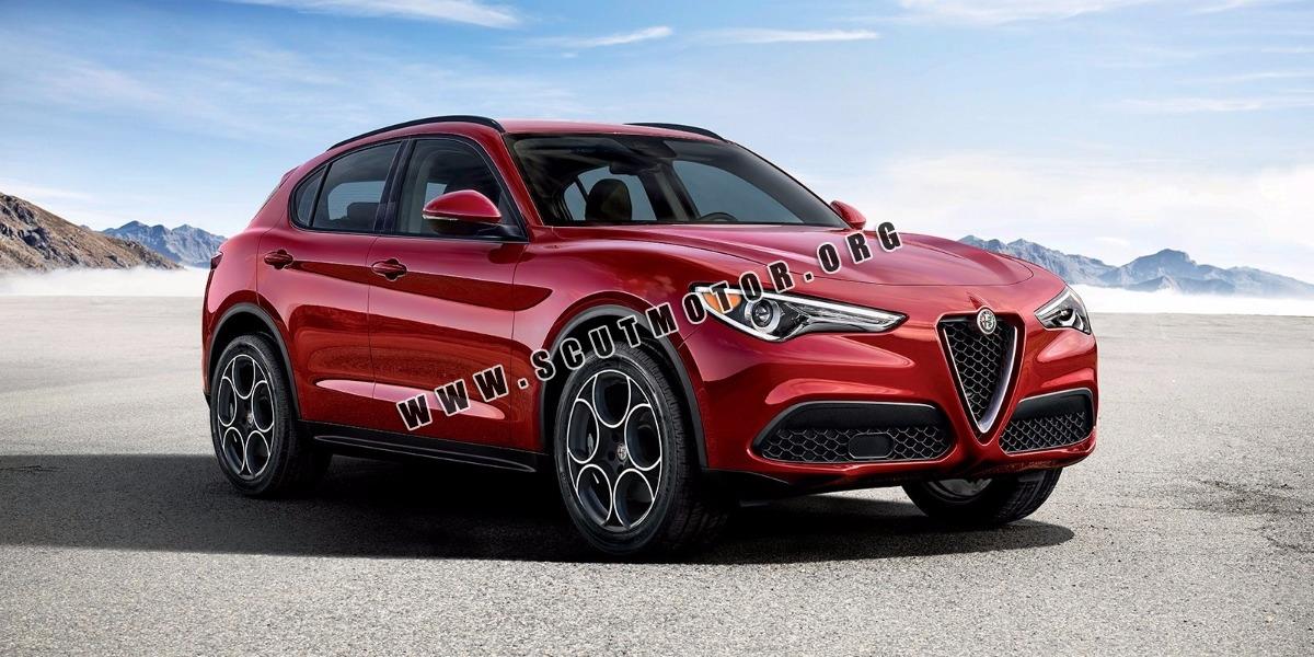 Scut motor metalic Alfa Romeo Stelvio 2017 - în curând