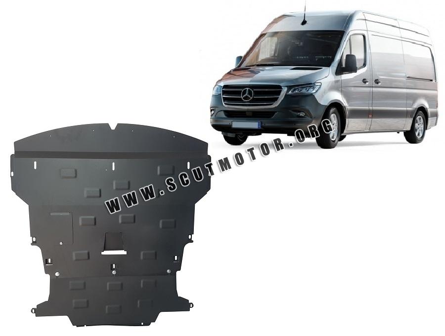 Scut motor metalic Mercedes Sprinter-Tracțiune  față