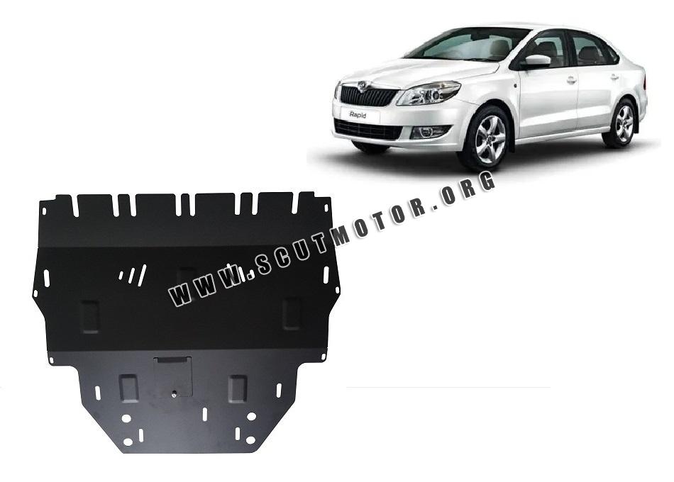 Scut motor metalic Skoda Rapid