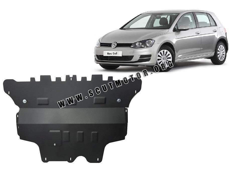 Scut motor metalic Vw Golf VII - cutie de viteză manuală