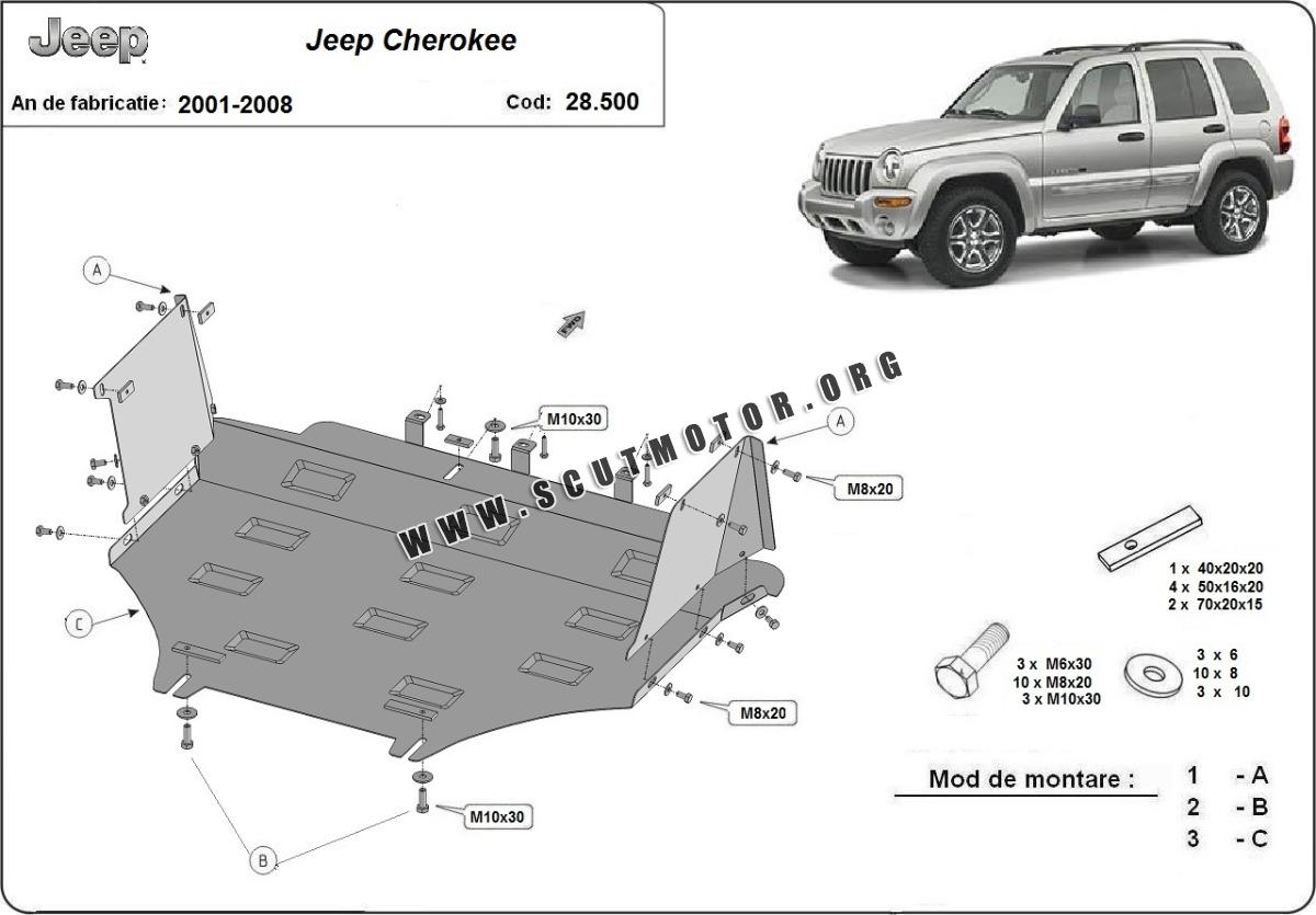 Scut motor Jeep Cherokee - KJ 