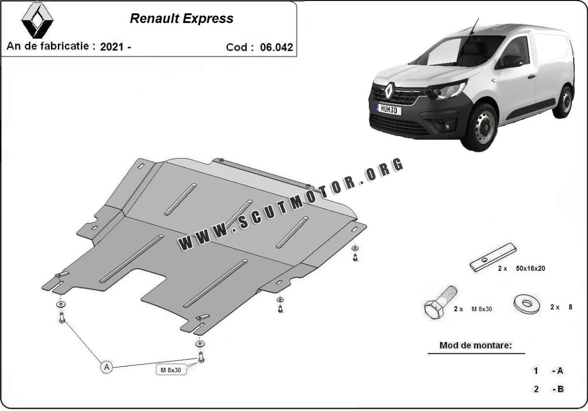 Scut motor metalic Renault Express