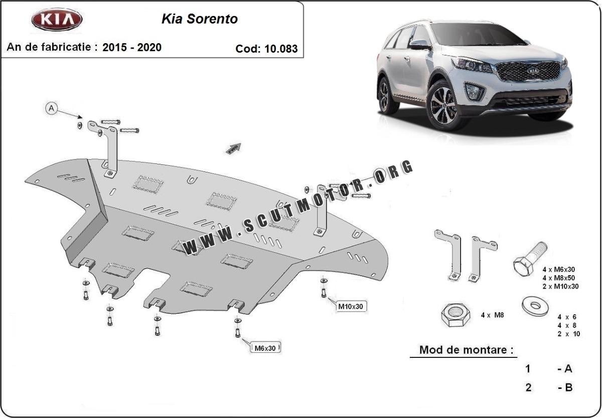 Scut motor metalic Kia Sorento