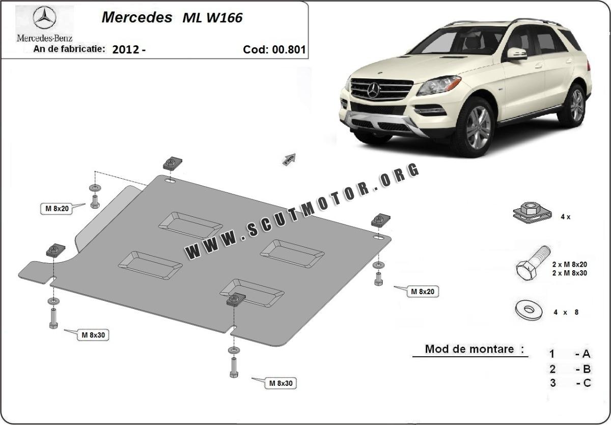 Scut cutie de viteză Mercedes ML W166