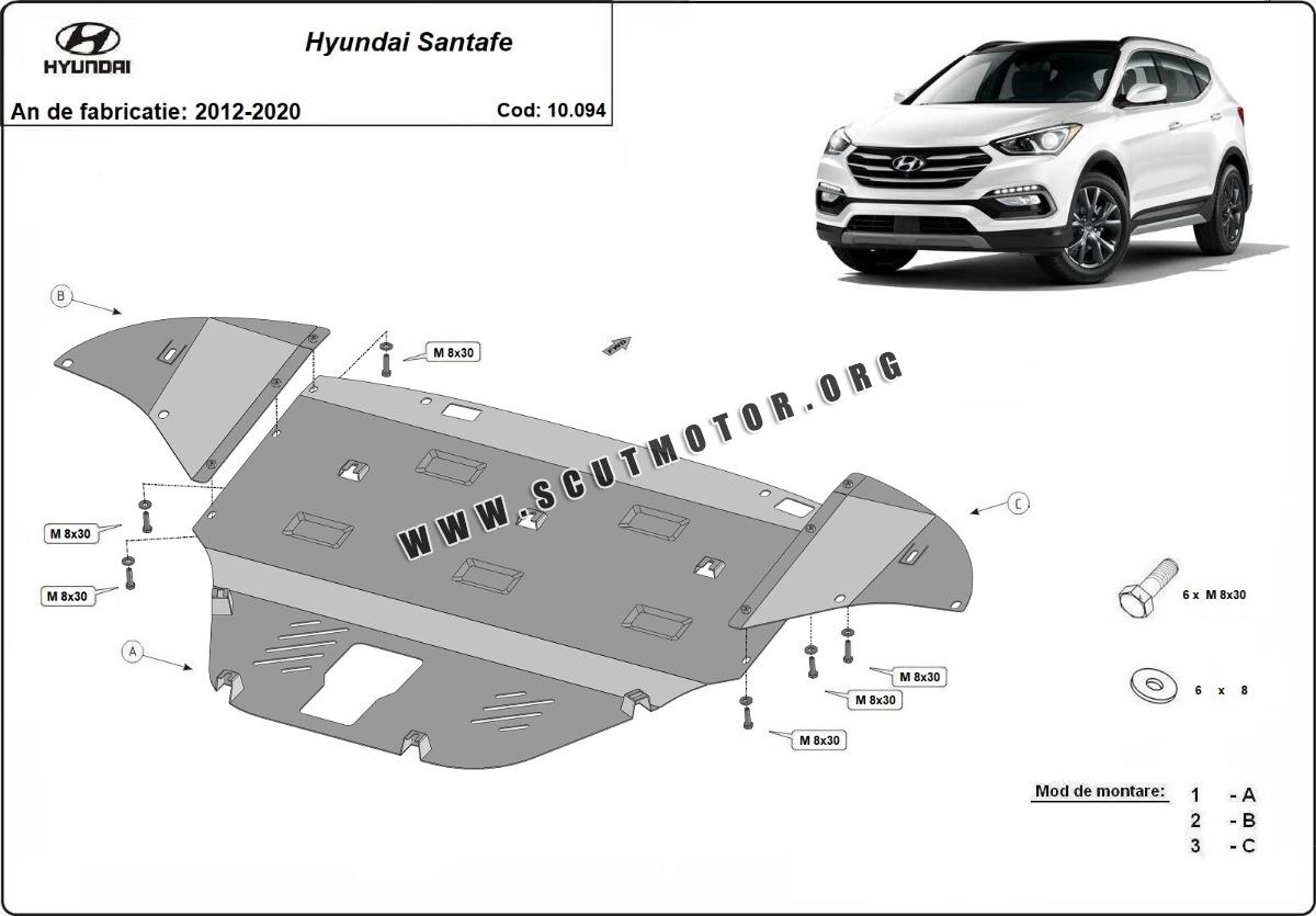 Scut motor metalic Hyundai Santa Fe