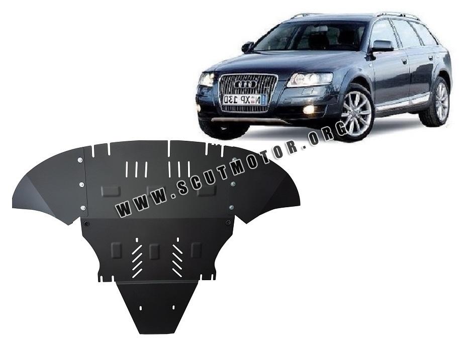 Scut motor metalic Audi A6 Allroad cu lateral