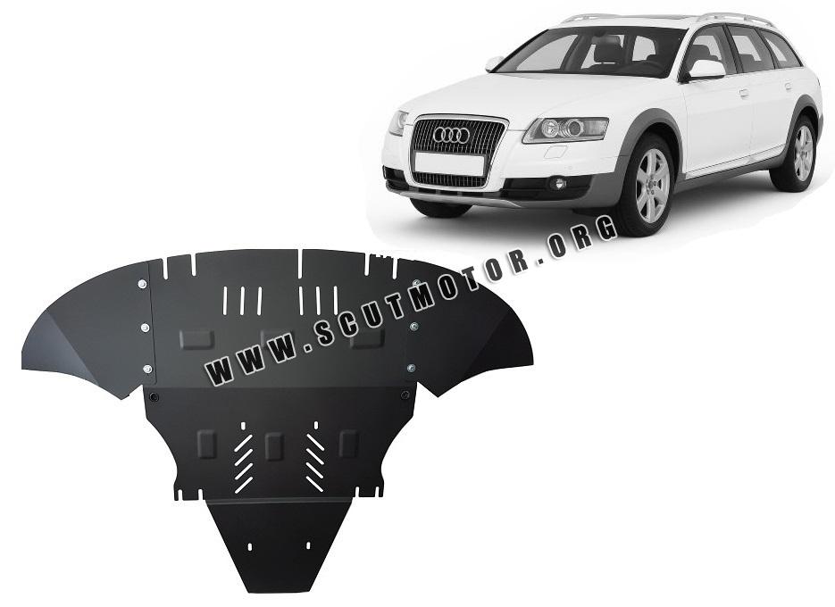 Scut motor metalic Audi A6 Allroad cu lateral