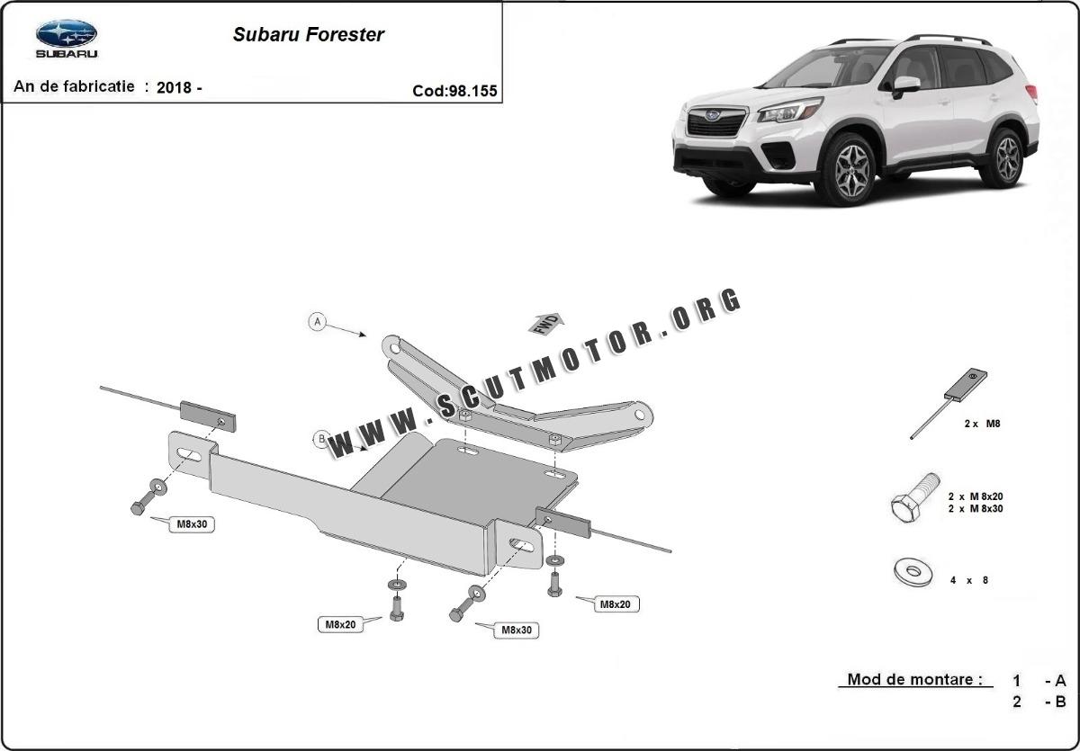 Scut diferențial spate Subaru Forester