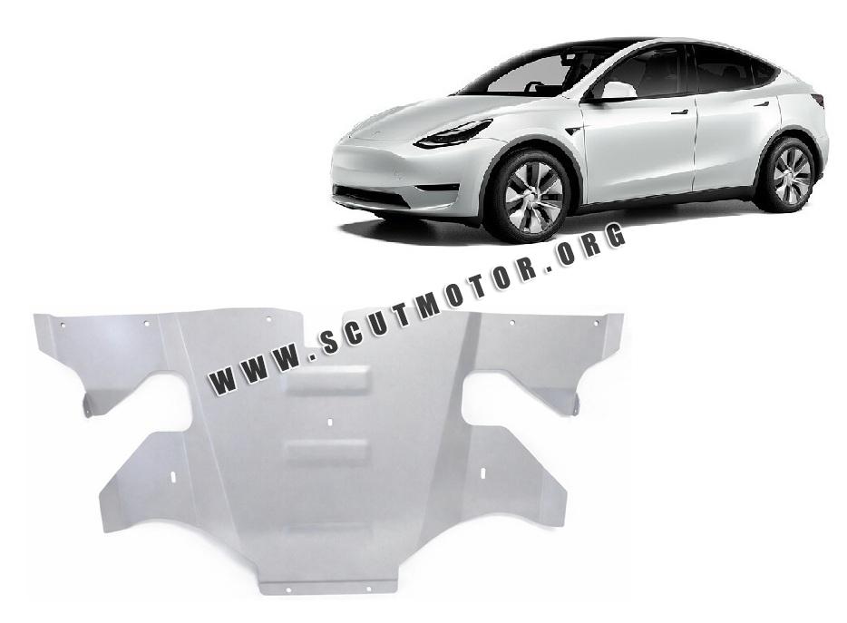 Scut motor spate din aluminiu Tesla Model Y AWD